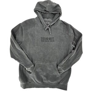 Taylor Swift XL The Eras Tour Oversized Unisex Charcoal Mineral Wash Graphic